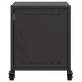 Mesitas de noche 2 uds acero negra 36x39x43,5 cm de , Mesitas de noche - Ref: Foro24-846615, Precio: 71,28 €, Descuento: %
