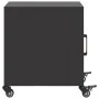 Mesitas de noche 2 uds acero negra 36x39x43,5 cm de , Mesitas de noche - Ref: Foro24-846615, Precio: 71,28 €, Descuento: %
