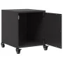 Mesitas de noche 2 uds acero negra 36x39x43,5 cm de , Mesitas de noche - Ref: Foro24-846615, Precio: 71,28 €, Descuento: %