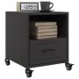 Nachttisch aus schwarzem Stahl, 36x39x43,5 cm. von , Nachttische - Ref: Foro24-846704, Preis: 58,33 €, Rabatt: %