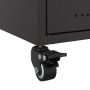 Black steel bedside table 36x39x43.5 cm by , Nightstands - Ref: Foro24-846704, Price: 59,10 €, Discount: %