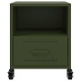 Nachttisch aus olivgrünem Stahl, 36x39x43,5 cm. von , Nachttische - Ref: Foro24-846712, Preis: 62,29 €, Rabatt: %
