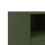 Nachttisch aus olivgrünem Stahl, 36x39x43,5 cm. von , Nachttische - Ref: Foro24-846712, Preis: 62,29 €, Rabatt: %