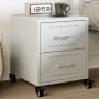 Nachttisch aus weißem Stahl 36x39x43,5 cm von , Nachttische - Ref: Foro24-846636, Preis: 74,72 €, Rabatt: %