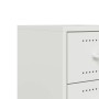 Nachttisch aus weißem Stahl 36x39x43,5 cm von , Nachttische - Ref: Foro24-846636, Preis: 74,72 €, Rabatt: %