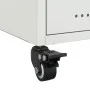 Nachttisch aus weißem Stahl 36x39x43,5 cm von , Nachttische - Ref: Foro24-846636, Preis: 73,74 €, Rabatt: %