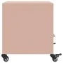 Mesita de noche acero rosa 36x39x43,5 cm de , Mesitas de noche - Ref: Foro24-846706, Precio: 45,60 €, Descuento: %
