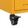 Mesita de noche acero amarillo mostaza 36x39x43,5 cm de , Mesitas de noche - Ref: Foro24-846710, Precio: 61,72 €, Descuento: %