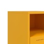 Yellow mustard steel bedside table 36x39x43.5 cm by , Nightstands - Ref: Foro24-846710, Price: 62,51 €, Discount: %