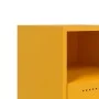 Yellow mustard steel bedside table 36x39x43.5 cm by , Nightstands - Ref: Foro24-846710, Price: 61,72 €, Discount: %
