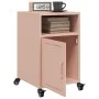 Bedside tables 2 units pink steel 36x39x59 cm by , Nightstands - Ref: Foro24-846719, Price: 82,67 €, Discount: %