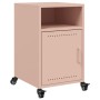 Nachttische, 2 Stück, rosa Stahl, 36x39x59 cm. von , Nachttische - Ref: Foro24-846719, Preis: 83,47 €, Rabatt: %