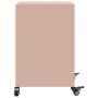 Mesitas de noche 2 unidades acero rosa 36x39x59 cm de , Mesitas de noche - Ref: Foro24-846719, Precio: 82,67 €, Descuento: %