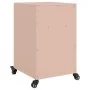 Bedside tables 2 units pink steel 36x39x59 cm by , Nightstands - Ref: Foro24-846719, Price: 82,67 €, Discount: %