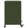 Mesitas de noche 2 unidades acero verde oliva 36x39x59 cm de , Mesitas de noche - Ref: Foro24-846725, Precio: 82,67 €, Descue...