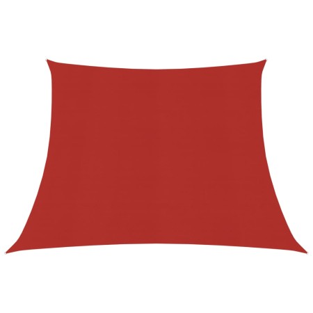 Sail awning HDPE red 160 g/m² 3/4x3 m by vidaXL, Umbrellas - Ref: Foro24-311654, Price: 33,55 €, Discount: %