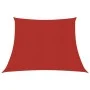 Sail awning HDPE red 160 g/m² 3/4x3 m by vidaXL, Umbrellas - Ref: Foro24-311654, Price: 32,90 €, Discount: %