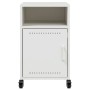 Bedside tables 2 units white steel 36x39x59 cm by , Nightstands - Ref: Foro24-846727, Price: 100,45 €, Discount: %