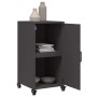 Cold-rolled black steel sideboard 36x39x72 cm by , Sideboards - Ref: Foro24-846674, Price: 75,71 €, Discount: %