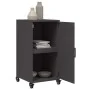 Kaltgewalzter schwarzer Stahlschrank 36x39x72 cm von , Sideboards - Ref: Foro24-846674, Preis: 72,81 €, Rabatt: %