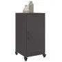 Kaltgewalzter schwarzer Stahlschrank 36x39x72 cm von , Sideboards - Ref: Foro24-846674, Preis: 72,81 €, Rabatt: %