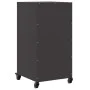 Kaltgewalzter schwarzer Stahlschrank 36x39x72 cm von , Sideboards - Ref: Foro24-846674, Preis: 72,81 €, Rabatt: %
