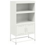 Weißer Stahlschrank 68,5x38,5x123,5 cm von , Sideboards - Ref: Foro24-846505, Preis: 91,71 €, Rabatt: %