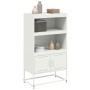 Weißer Stahlschrank 68,5x38,5x123,5 cm von , Sideboards - Ref: Foro24-846505, Preis: 91,71 €, Rabatt: %