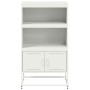 Weißer Stahlschrank 68,5x38,5x123,5 cm von , Sideboards - Ref: Foro24-846505, Preis: 91,71 €, Rabatt: %