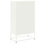 Weißer Stahlschrank 68,5x38,5x123,5 cm von , Sideboards - Ref: Foro24-846505, Preis: 91,71 €, Rabatt: %