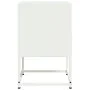 Mesita de noche de acero blanco 36x39x60,5 cm de , Mesitas de noche - Ref: Foro24-846564, Precio: 45,29 €, Descuento: %