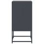 Bedside table in anthracite gray steel, 36x39x78 cm. by , Nightstands - Ref: Foro24-846570, Price: 65,50 €, Discount: %