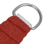 Red HDPE sail shade 160 g/m² 5x6x6 m by vidaXL, Umbrellas - Ref: Foro24-311648, Price: 37,23 €, Discount: %