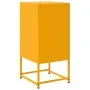 Bedside tables 2 units mustard yellow steel 36x39x78 cm by , Nightstands - Ref: Foro24-846585, Price: 119,04 €, Discount: %