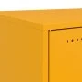 Bedside tables 2 units mustard yellow steel 36x39x78 cm by , Nightstands - Ref: Foro24-846585, Price: 119,04 €, Discount: %