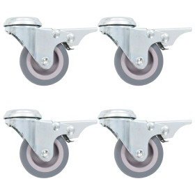Drehbare Räder mit Loch für Bolzen 16 Stück 50 mm von , Materialhandhabung - Ref: Foro24-277848, Preis: 44,70 €, Rabatt: %