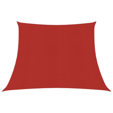 Red HDPE sail shade 160 g/m² 4/5x3 m by vidaXL, Umbrellas - Ref: Foro24-311655, Price: 44,77 €, Discount: %