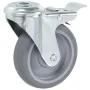 Swivel wheels with pin hole 24 units 100 mm by , Material handling - Ref: Foro24-277869, Price: 129,93 €, Discount: %