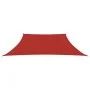 Red HDPE sail shade 160 g/m² 4/5x3 m by vidaXL, Umbrellas - Ref: Foro24-311655, Price: 43,87 €, Discount: %