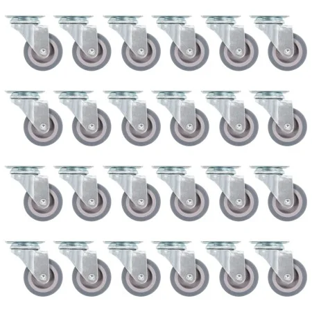 Swivel wheels 192 units 50 mm by , Material handling - Ref: Foro24-277910, Price: 356,27 €, Discount: %
