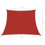 Red HDPE sail shade 160 g/m² 4/5x3 m by vidaXL, Umbrellas - Ref: Foro24-311655, Price: 43,87 €, Discount: %