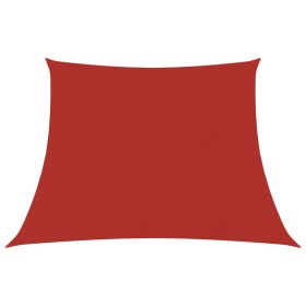 Segelmarkise HDPE rot 160 g/m² 3/4x2 m von vidaXL, Sonnenschirme - Ref: Foro24-311653, Preis: 19,77 €, Rabatt: %