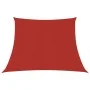 Sail awning HDPE red 160 g/m² 3/4x2 m by vidaXL, Umbrellas - Ref: Foro24-311653, Price: 19,53 €, Discount: %