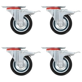 Drehbare Räder, 8 Stück, 75 mm. von , Materialhandhabung - Ref: Foro24-277946, Preis: 41,75 €, Rabatt: %