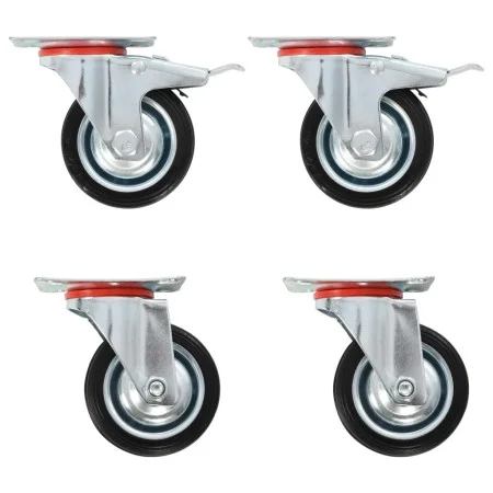 Drehbare Räder, 24 Stück, 75 mm. von , Materialhandhabung - Ref: Foro24-278014, Preis: 104,86 €, Rabatt: %