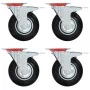 Swivel wheels 16 units 125 mm by , Material handling - Ref: Foro24-277978, Price: 130,29 €, Discount: %
