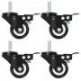 Swivel wheels with brakes 8 units 50 mm by , Material handling - Ref: Foro24-277931, Price: 32,74 €, Discount: %