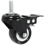 Swivel wheels with brakes 8 units 50 mm by , Material handling - Ref: Foro24-277931, Price: 32,74 €, Discount: %