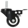 Swivel wheels with brakes 8 units 50 mm by , Material handling - Ref: Foro24-277931, Price: 32,74 €, Discount: %