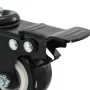 Swivel wheels with brakes 8 units 50 mm by , Material handling - Ref: Foro24-277931, Price: 32,74 €, Discount: %